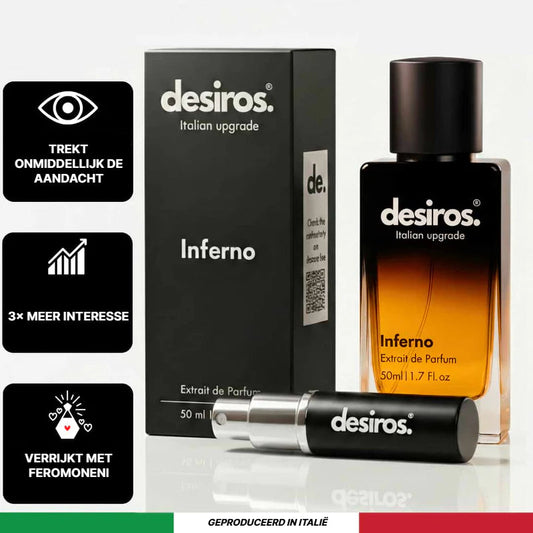 Desiros Inferno 2.0 – parfum met feromonen